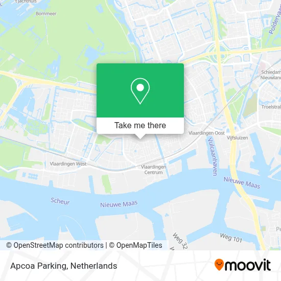 Apcoa Parking map