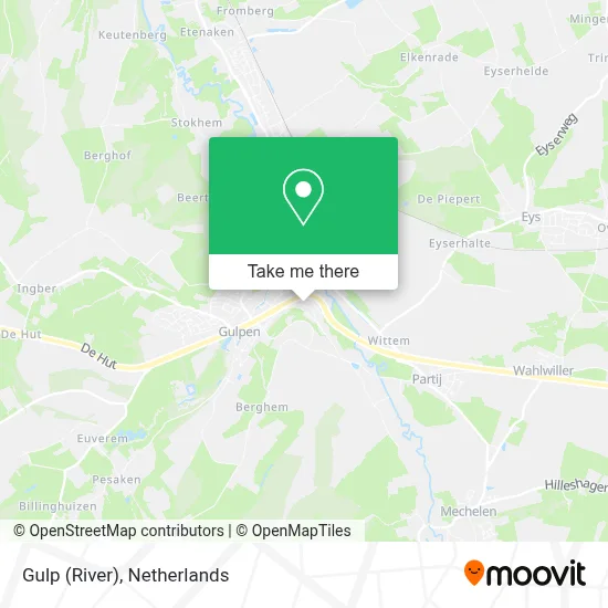 Gulp (River) Karte