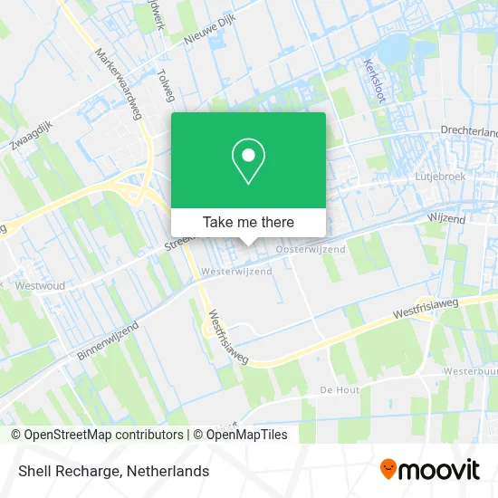 Shell Recharge map