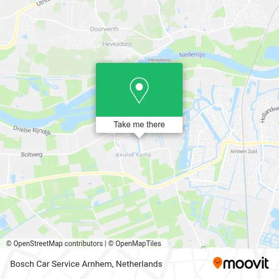 Bosch Car Service Arnhem map