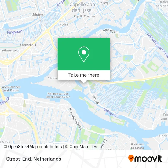 Stress-End map
