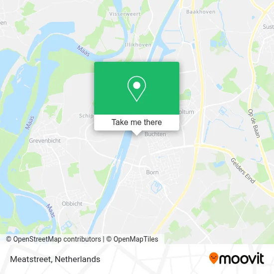 Meatstreet map