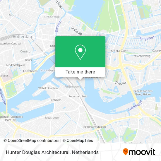 Hunter Douglas Architectural map