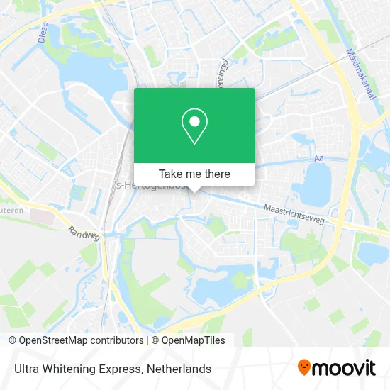 Ultra Whitening Express map