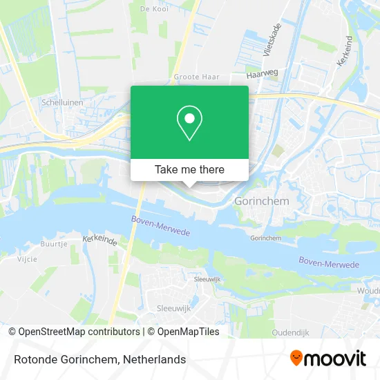 Rotonde Gorinchem map