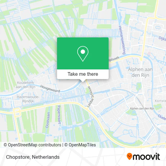 Chopstore map