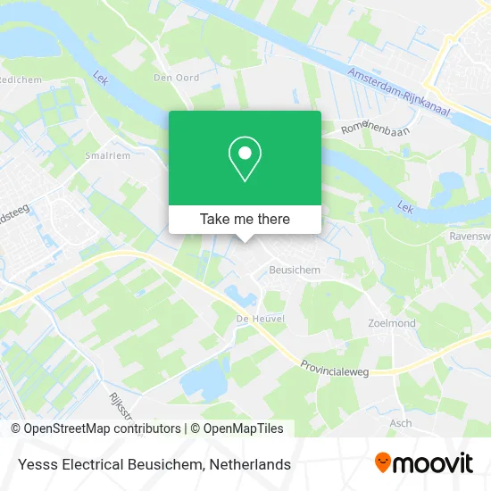 Yesss Electrical Beusichem map