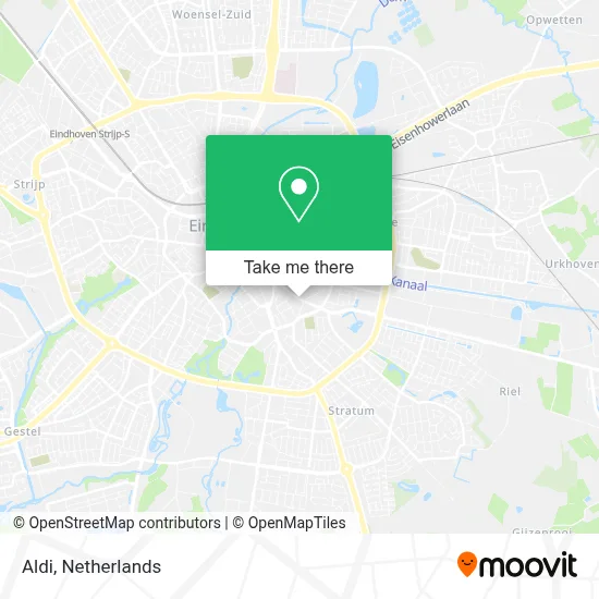 Aldi map