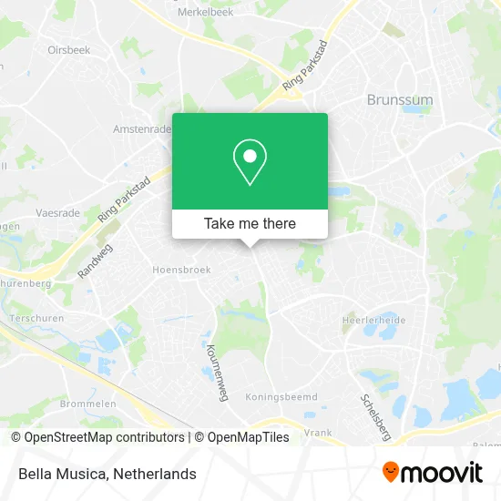 Bella Musica map