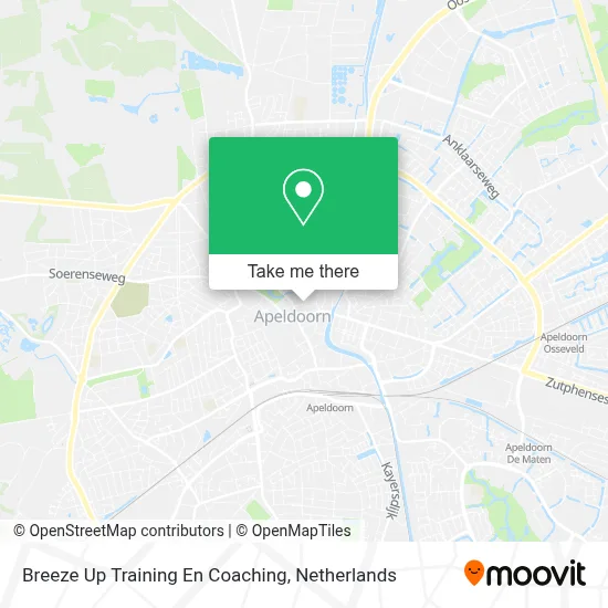 Breeze Up Training En Coaching map