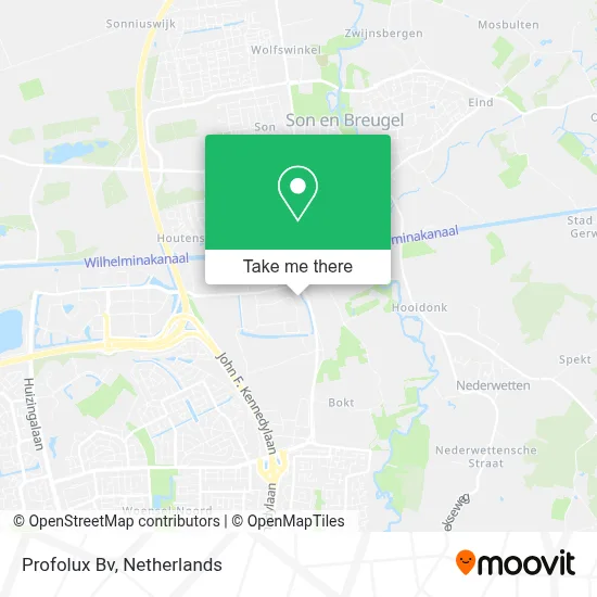 Profolux Bv map