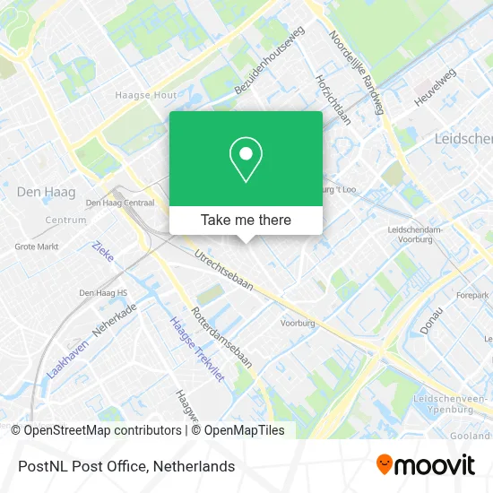 Postnl Postkantoor map