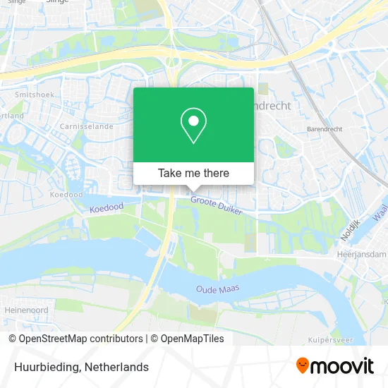 Huurbieding map