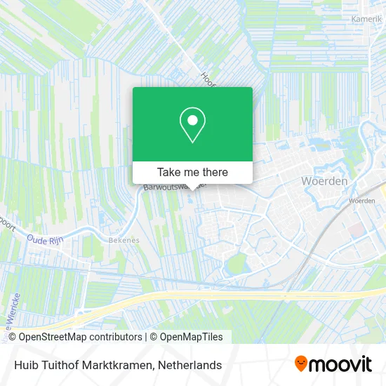 Huib Tuithof Marktkramen map