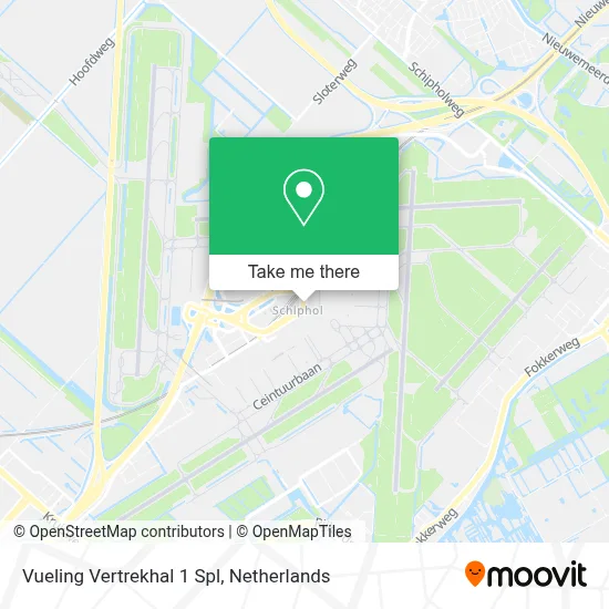 Vueling Vertrekhal 1 Spl map