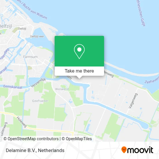 Delamine B.V. map