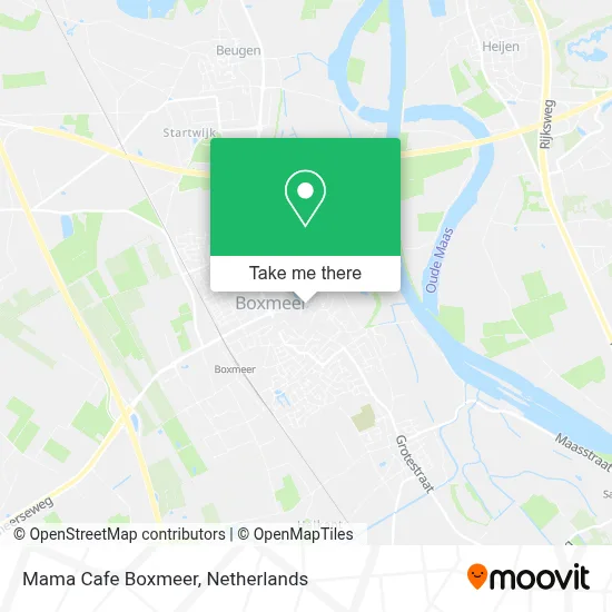 Mama Cafe Boxmeer map