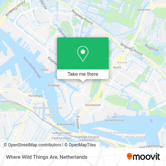 Where Wild Things Are map