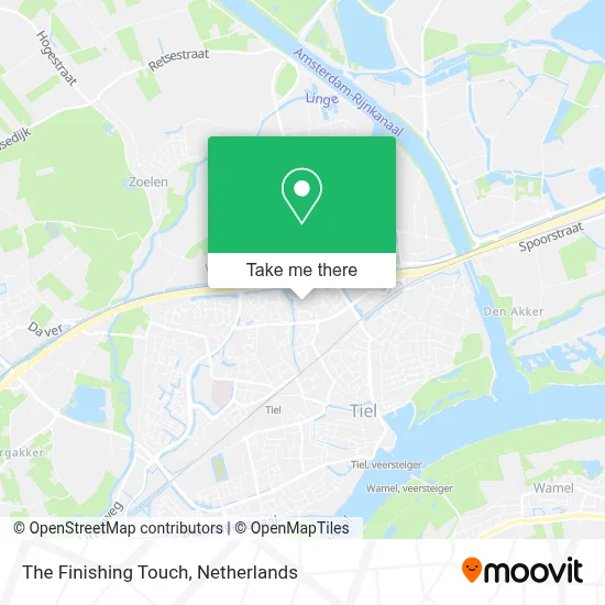 The Finishing Touch map