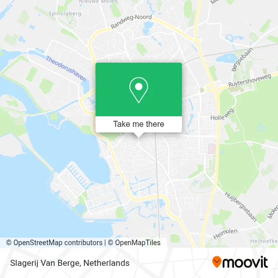 Slagerij Van Berge map