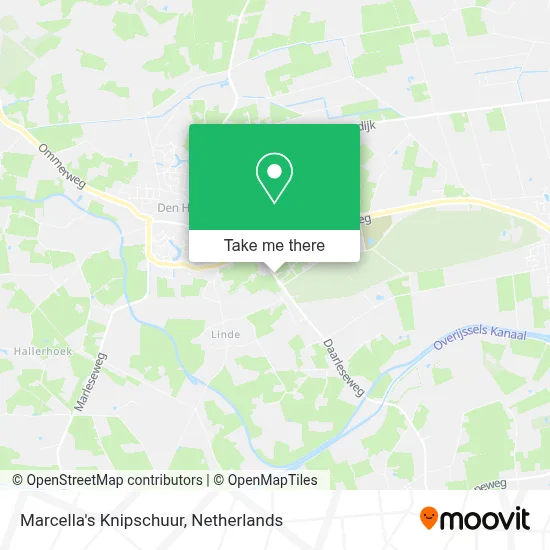Marcella's Knipschuur map
