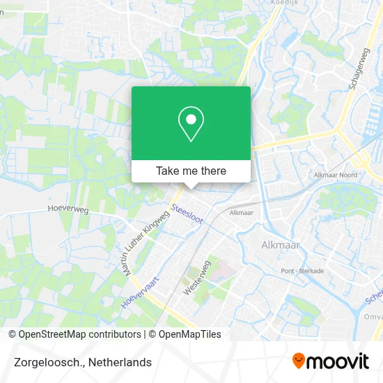 Zorgeloosch. map
