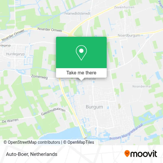 Auto-Boer Karte