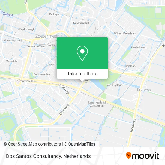 Dos Santos Consultancy map