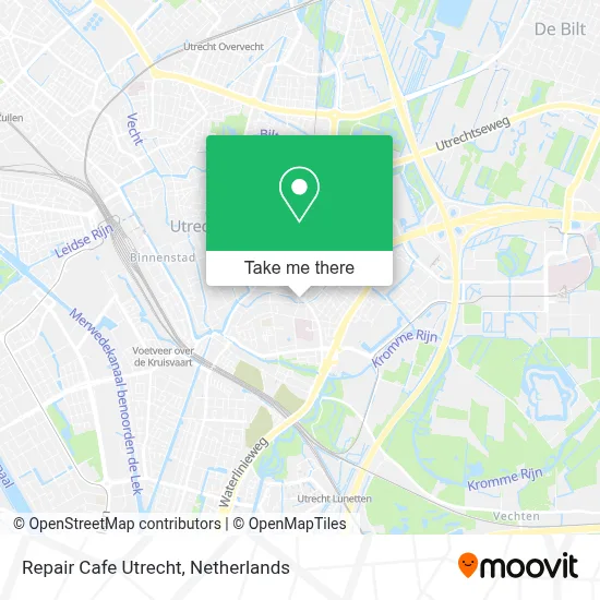 Repair Cafe Utrecht map