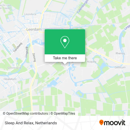 Sleep And Relax map