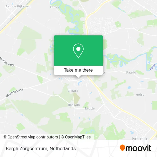 Bergh Zorgcentrum map
