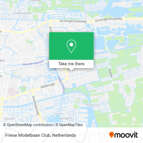 Friese Modelbaan Club Karte