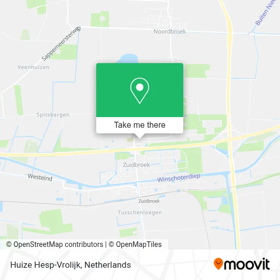 Huize Hesp-Vrolijk map