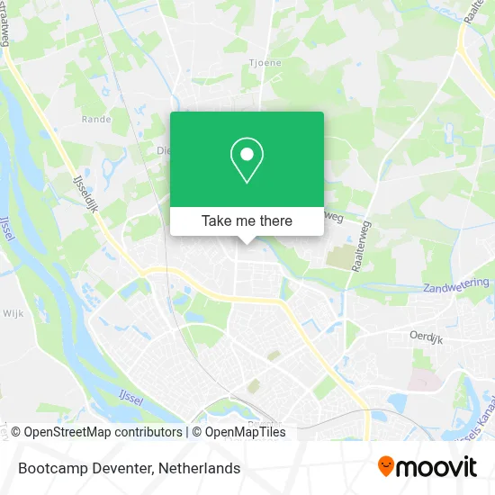 Bootcamp Deventer Karte
