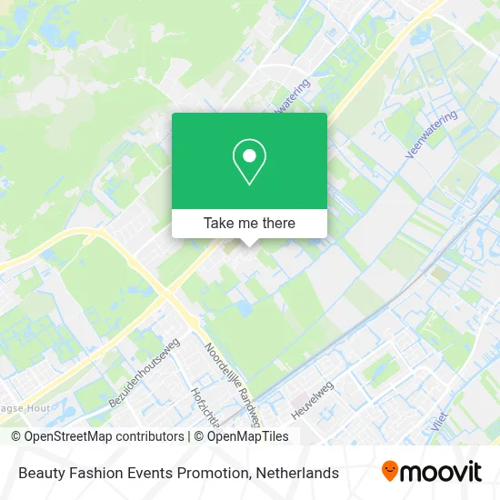 Beauty Fashion Events Promotion map