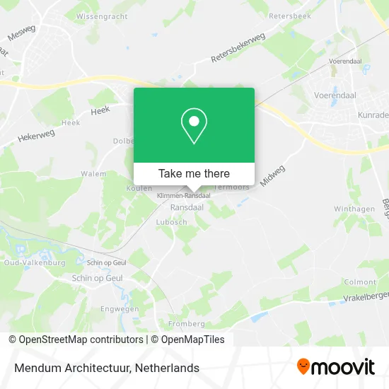 Mendum Architectuur map