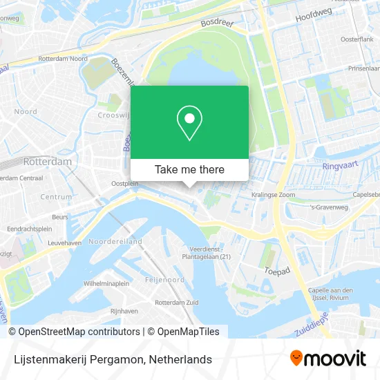 Lijstenmakerij Pergamon map