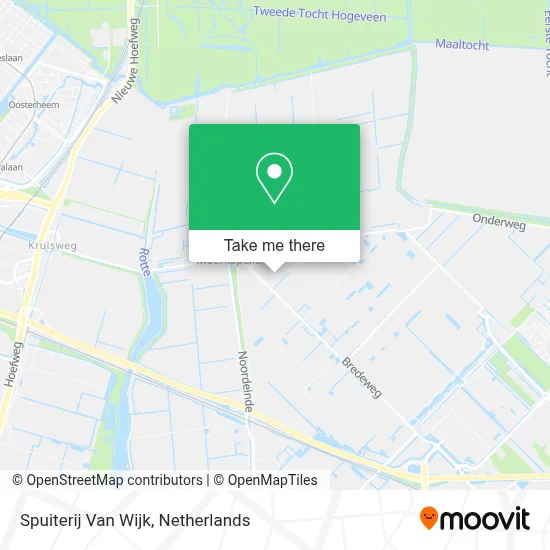 Spuiterij Van Wijk map