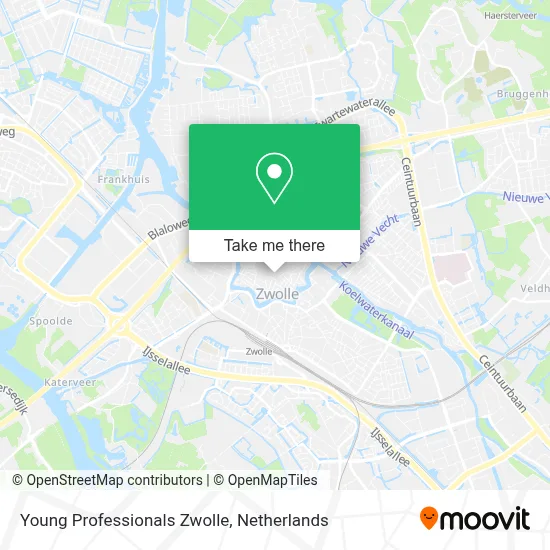 Young Professionals Zwolle map