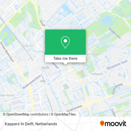 Kappers In Delft Karte
