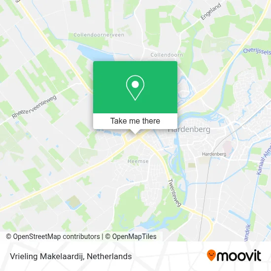Vrieling Makelaardij map