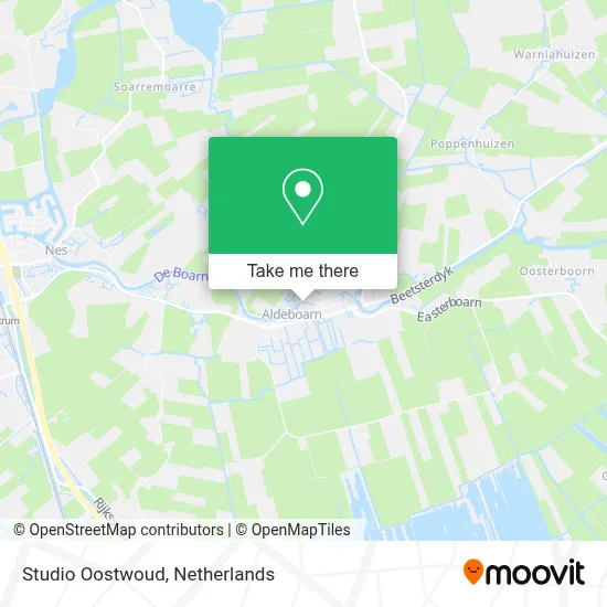 Studio Oostwoud map