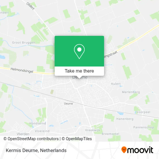 Kermis Deurne map