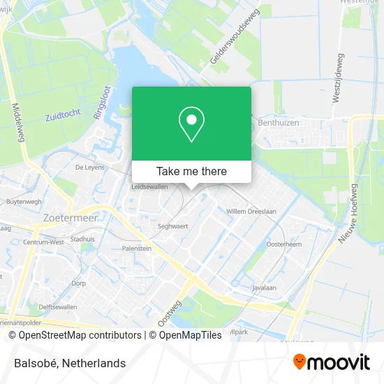 Balsobé map