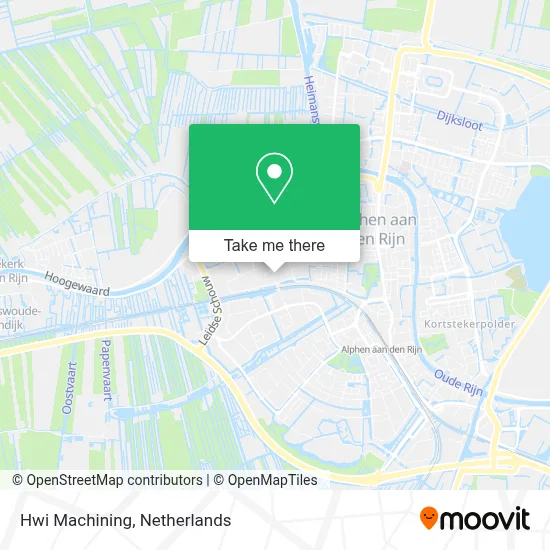 Hwi Machining map