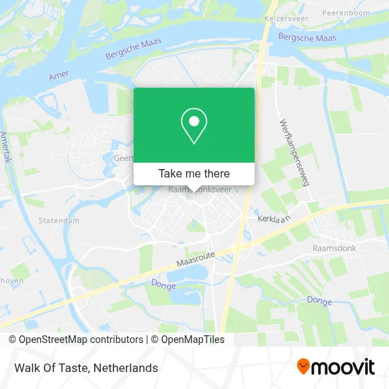 Walk Of Taste map