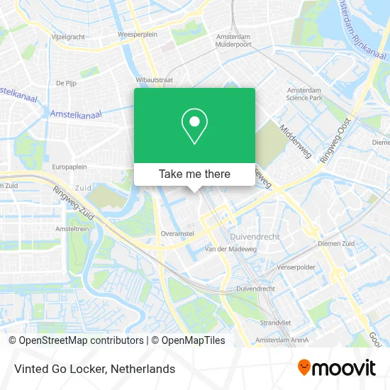 Vinted Go Locker Karte