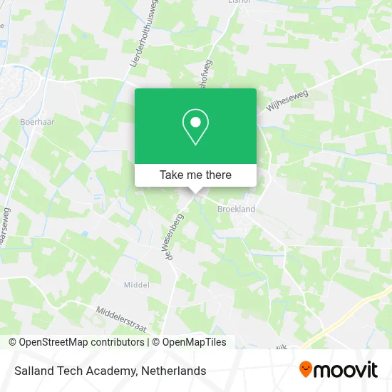 Salland Tech Academy map
