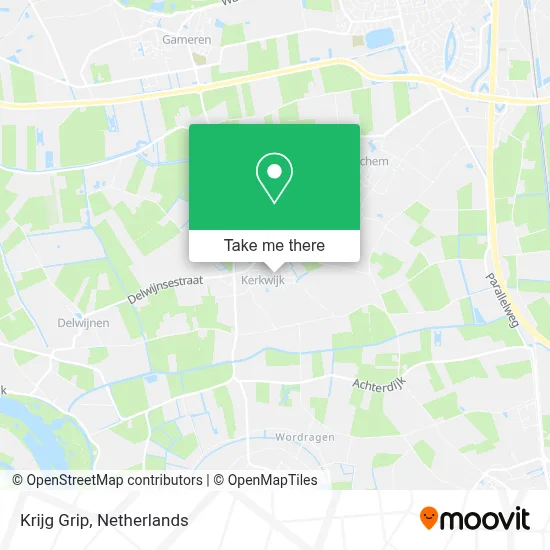 Krijg Grip map