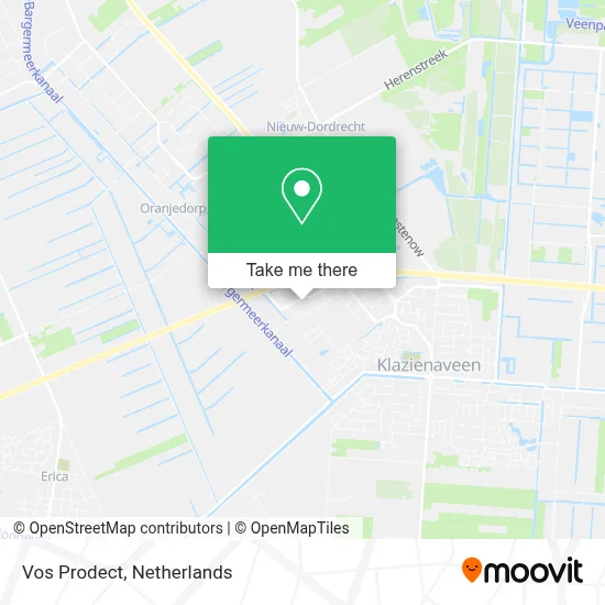 Vos Prodect map
